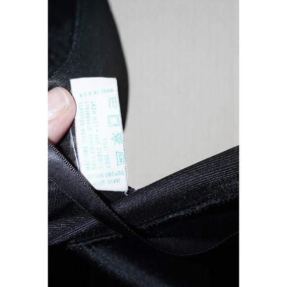 Y2K Sheer Lace Slip Dress – Vintage Vanity Fair Antron Nylon Lingerie (L) - Picture 10 of 10